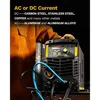 250A AC/DC Inverter TIG/MMA Welder with Foot Pedal IGBT VRD Function Carbon Steel Stainless Steel Copper Aluminum Alloys Compact 4