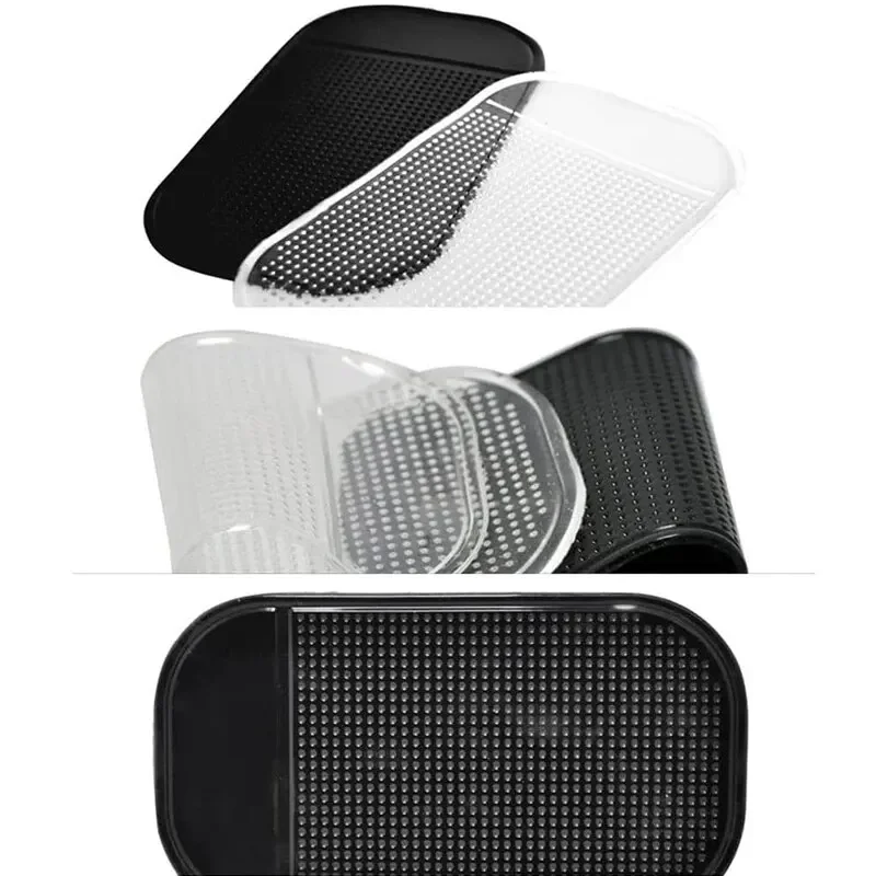 1 Piece Multi-functional Dashboard Storage Sticky MatMobile Phone Glasses Anti-slip MatMagic Silicone Mat