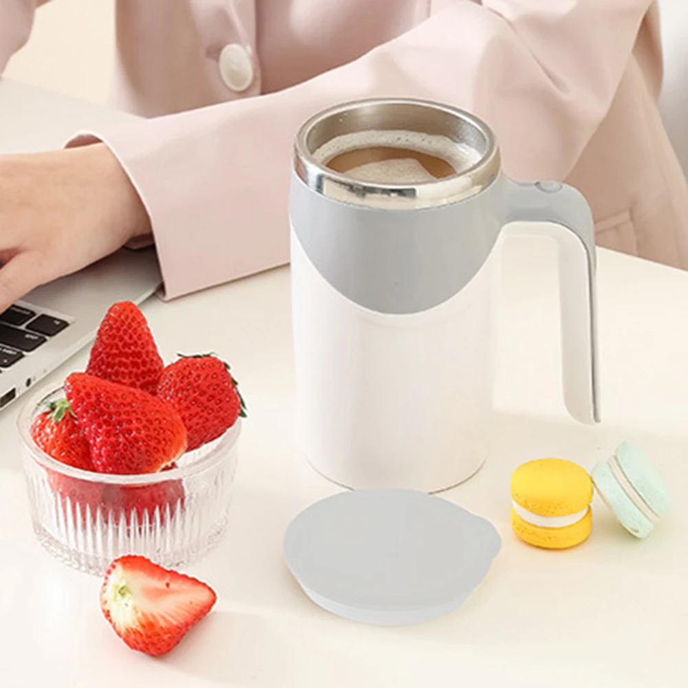 380ml Automatic Self Stirring Mug Stainless Steel Temperature