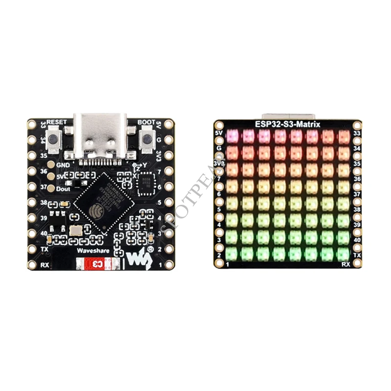 รูปสินค้า แผง LED RGB 8x8 WiFi Bluetooth ควบคุมด้วย Gyro Sensor