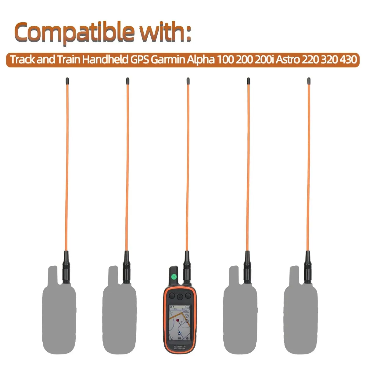 GPS 771 Antenna SMA-Male Garmin GPS Alpha 38CM Whip Antenna