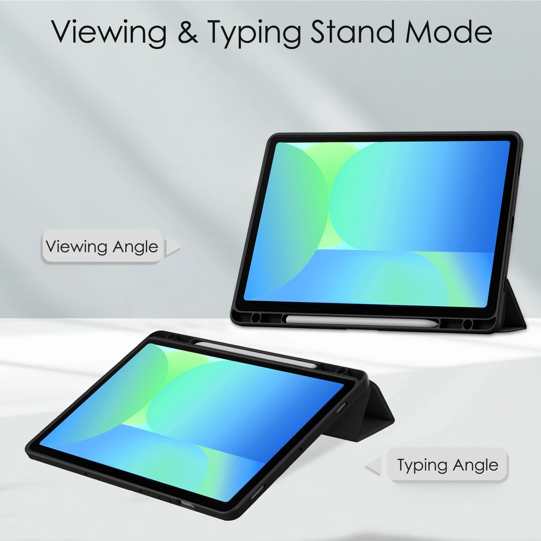 Für Galaxy Tab S10 Lite /S10FE/S9FE/S9 Tablet-Hülle X400 Transparentes Acryl mit Stiftschlitz – Detail 4