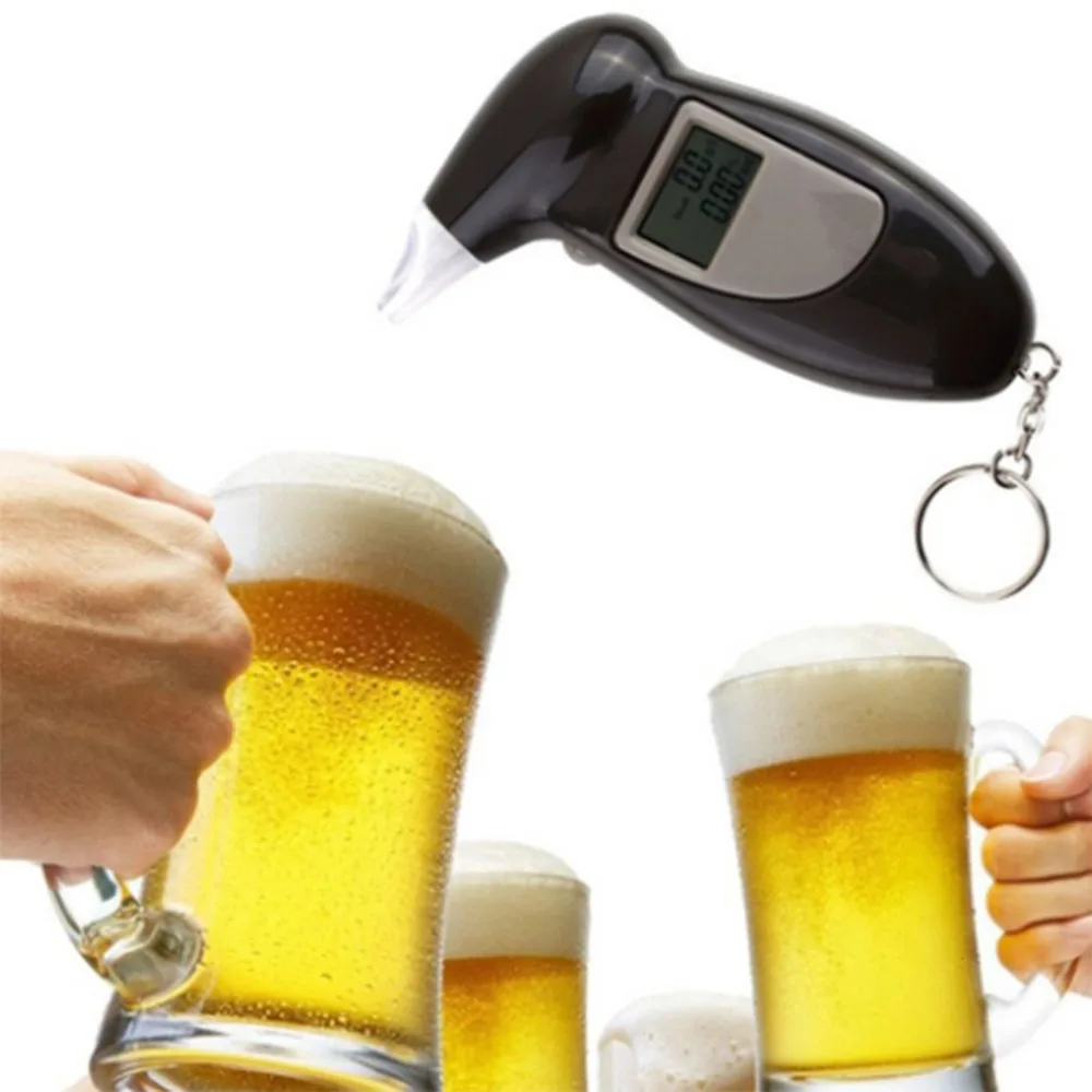 Breath Alcohol Tester 50pcs/lot Digital Mouthpieces Blowing Nozzle for at68 Keychain Alcohol Tester