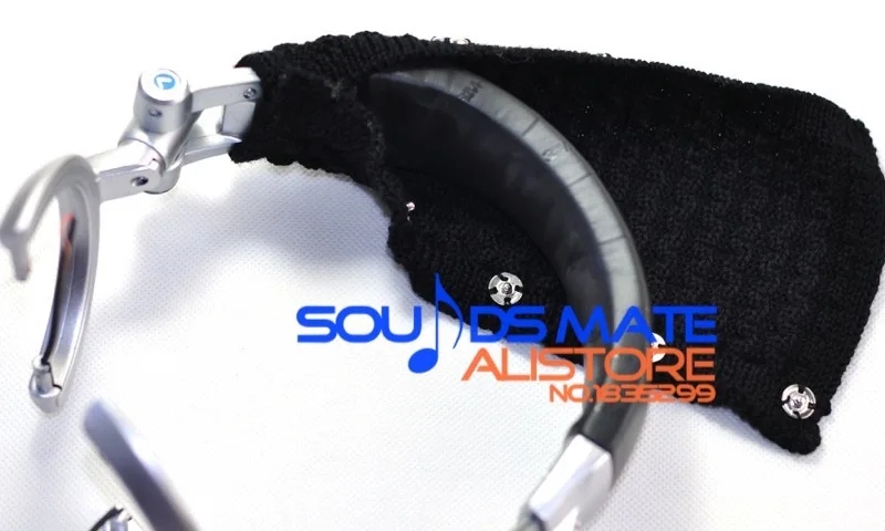 Peça de Reparo Bandana Almofada Ganchos para Denon Hp1000 Hp1100 Sobre-orelha dj Fones de Ouvido lã Pura Substituição Cabeça Banda Almofadas de Ouvido - Image 2