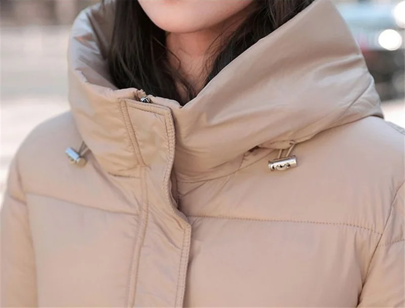 Winter Jackets Women Long Parkas Thick Warm 2023 New Women's Puffer Coats Fashion Female Cotton Padded Jacket Snow Coat Outwear