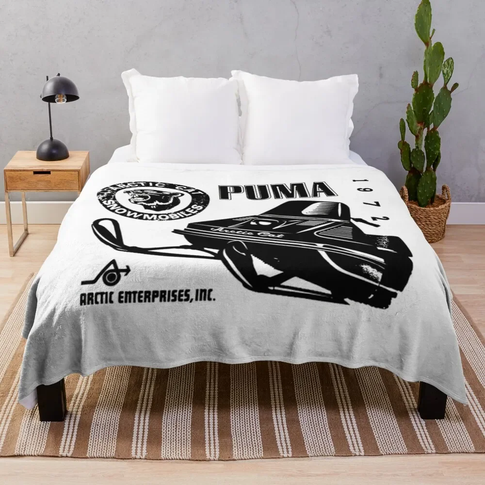

Arctic Cat T-ShirtArctic Cat 3 Throw Blanket sofa bed Shaggy Bed linens christmas decoration Blankets