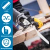 12Pcs Reciprocating Saw Blade 6/9 Inch 6/5TPI High Carbon Steel Pruning Saw Blade Sharp Fast Cutting Saw Blade Woodworking Tool 3