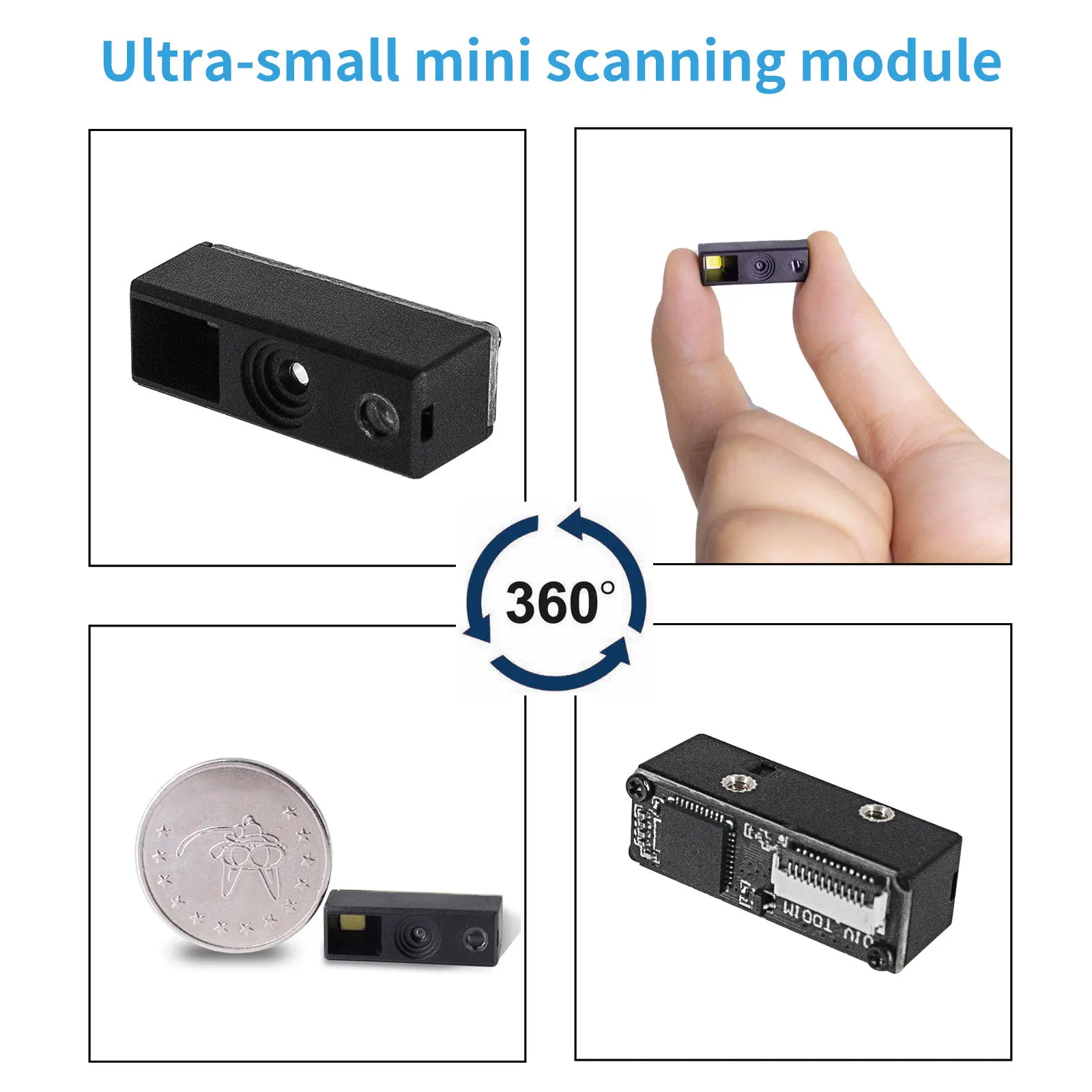 Mini Size Pin 12 2D Scan Module: High-Performance, Advanced Recognition, Versatile Design, Reliable Durability