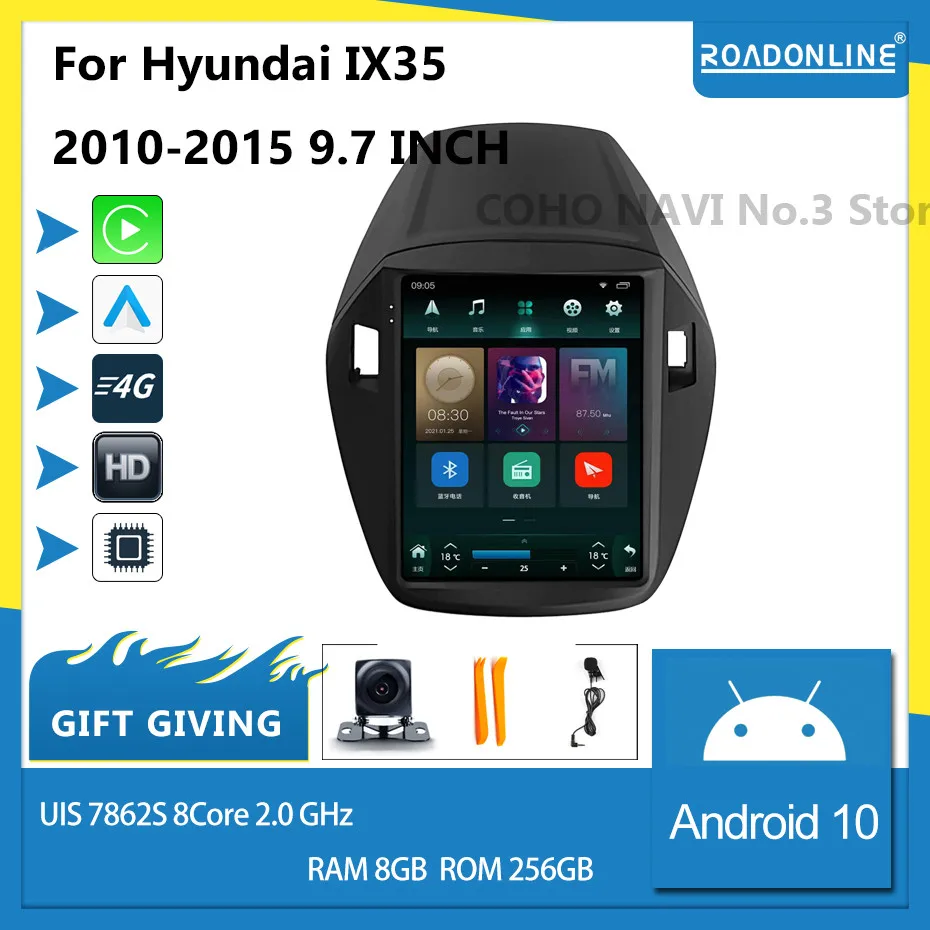 

For Hyundai IX35 2010-2015 9.7inch Car Multimedia DVD Radio Stereo Player GPS Navigation