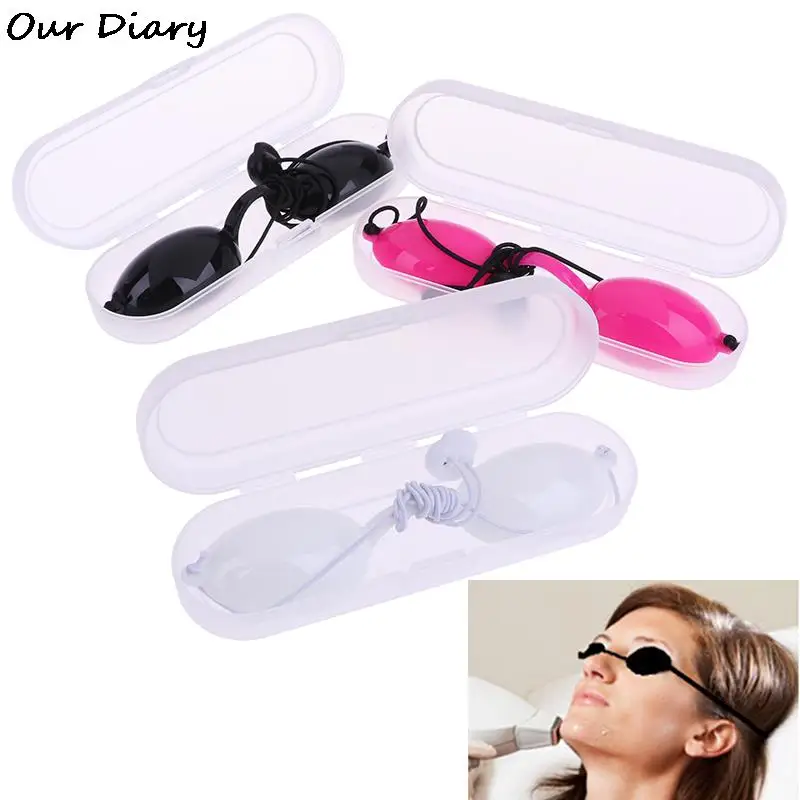 

Hot Adjustable Full shading Safety Eyepatch Glass Laser Light Safety Protection Goggles for Tattoo Photon Beauty Clinic Patient