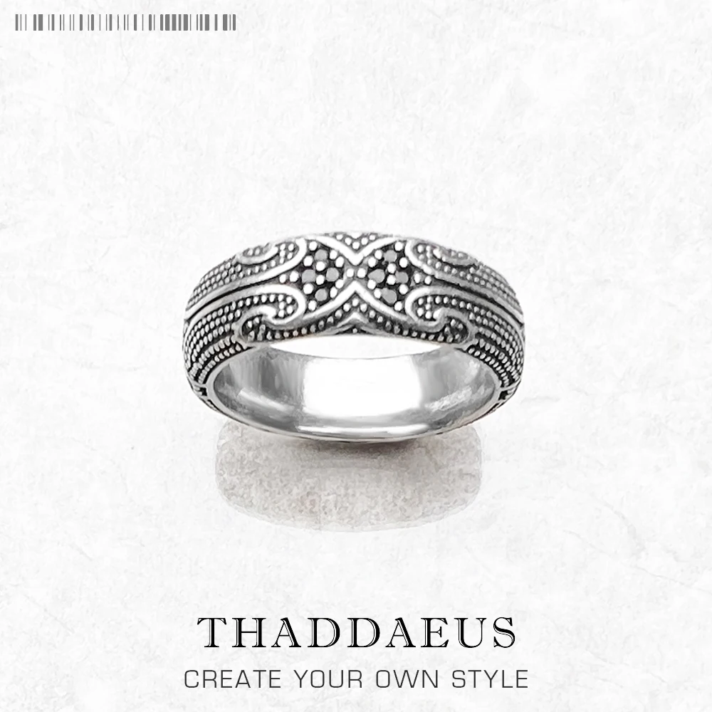 Gelang Cincin Maori Tato Ethno Perhiasan Bagus untuk Wanita Pria - Main Image