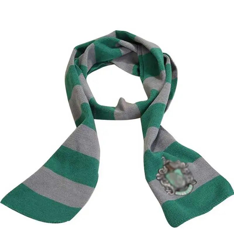 Student Campus Harri Potter Series CosPlay Scarf Hat Glove Gryffindor Hufflepuff Academy Badge Handsome Halloween Gathering Gift