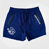 Men's Summer Printed Quick-drying Shorts With Double Side Zipper Pockets Designed For Running Basketball Training Fitness Shorts 6