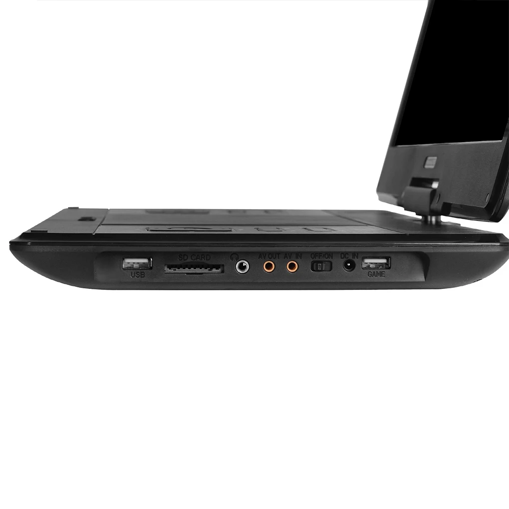 25 inch Portable DVD Player With High-definition Mobile DVD For Outdoor Home Player With 3000MA Battery