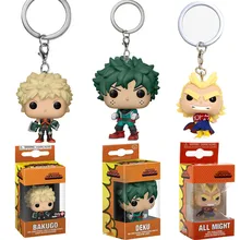 

Anime My Hero Academia Keychain Bakugo 5cm Figure Doll PVC Toys Keyrings Collection Model Toy for Children Gifts