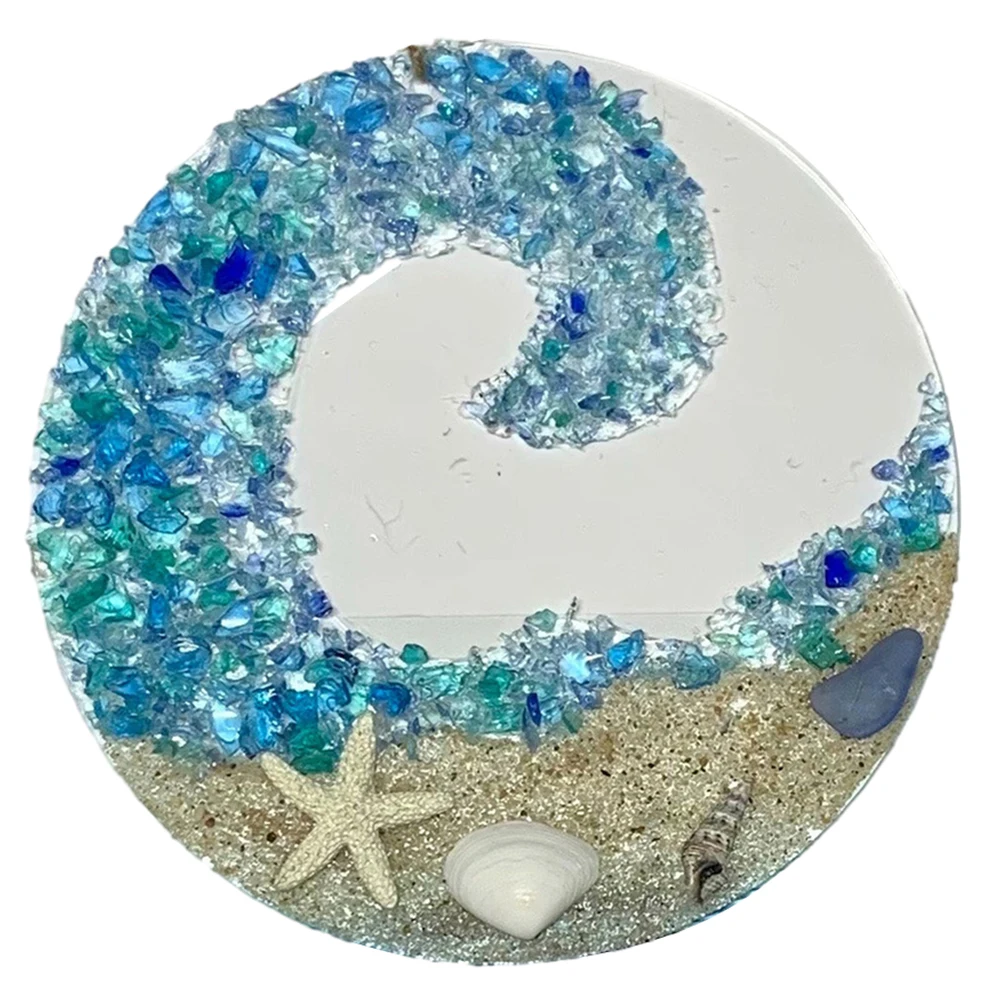 

Pendants Sea Glass Catcher 15*15*0.4CM 1Pcs Beach Valentine\\\\\\\\\\\\\\'s Day Gift For Beach Lovers Sea Glass Sun Catcher