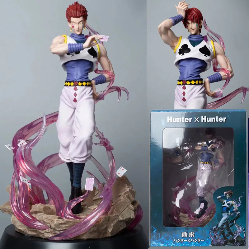 

GK Hunter x Hunter Figure Killua Alluka Zoldyck Hisoka Action Figures Gon Freecss Kurapika Figurine Collection Model Doll Toys