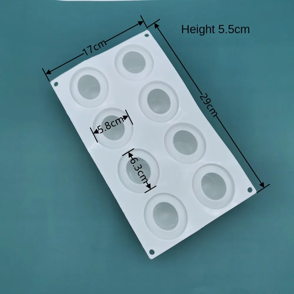 Description Picture 3 of item3D Lemon Shape Fruit Silicone Mold Brownies Cake Mousse Cake Moulds French Dessert Cake Decorating Tools Pastry Baking Tools