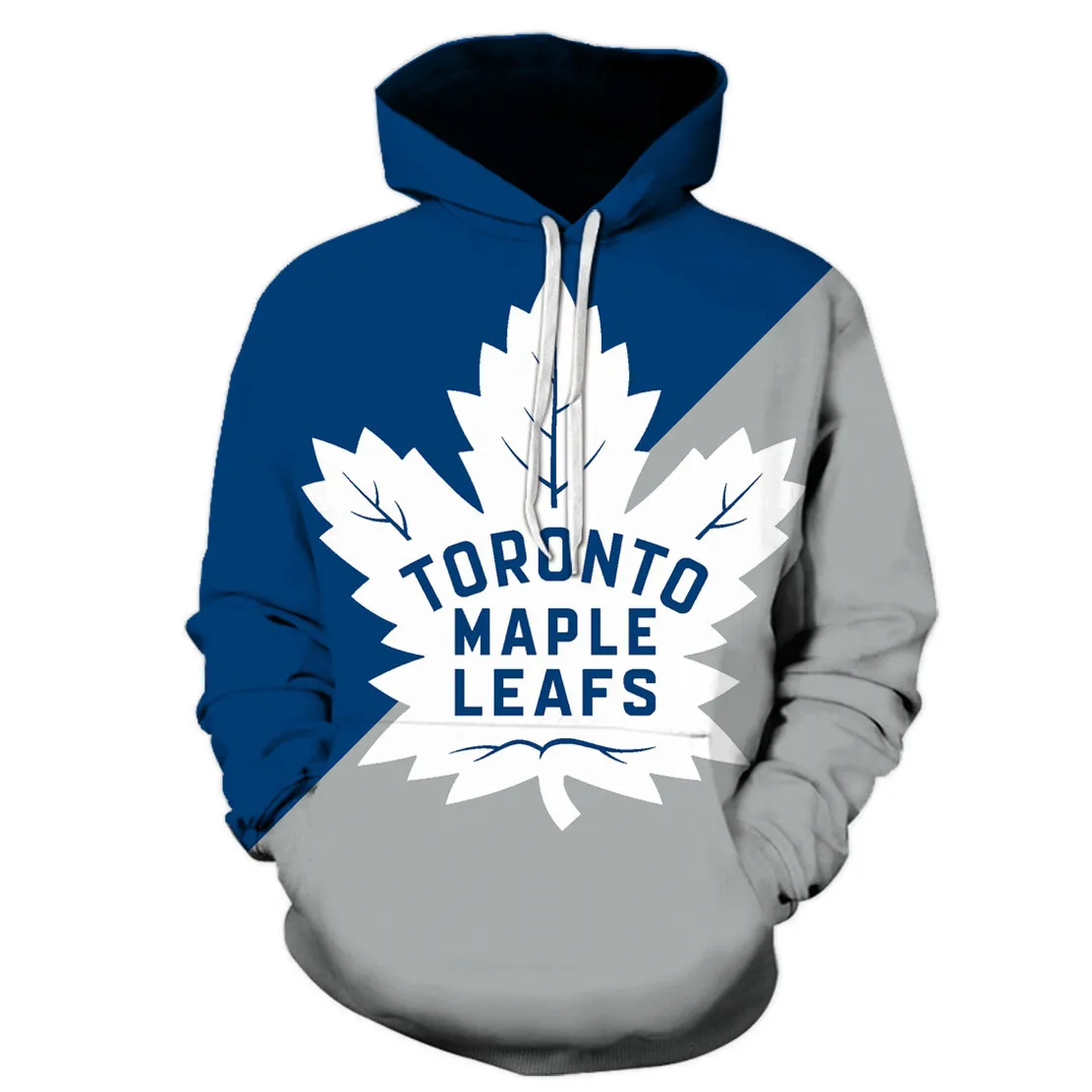 

New Toronto Men's 3D maple leafs Printed Hooded Sweatshirt Street Trend y2k hoodies women Tracksuit Oversized Unisex Sudaderas