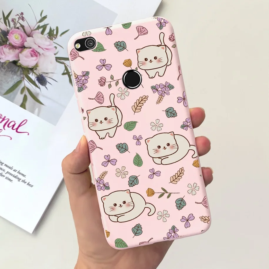 Floral Pattern Soft Silicone Case - Stylish Back Cover with TPU Bumper