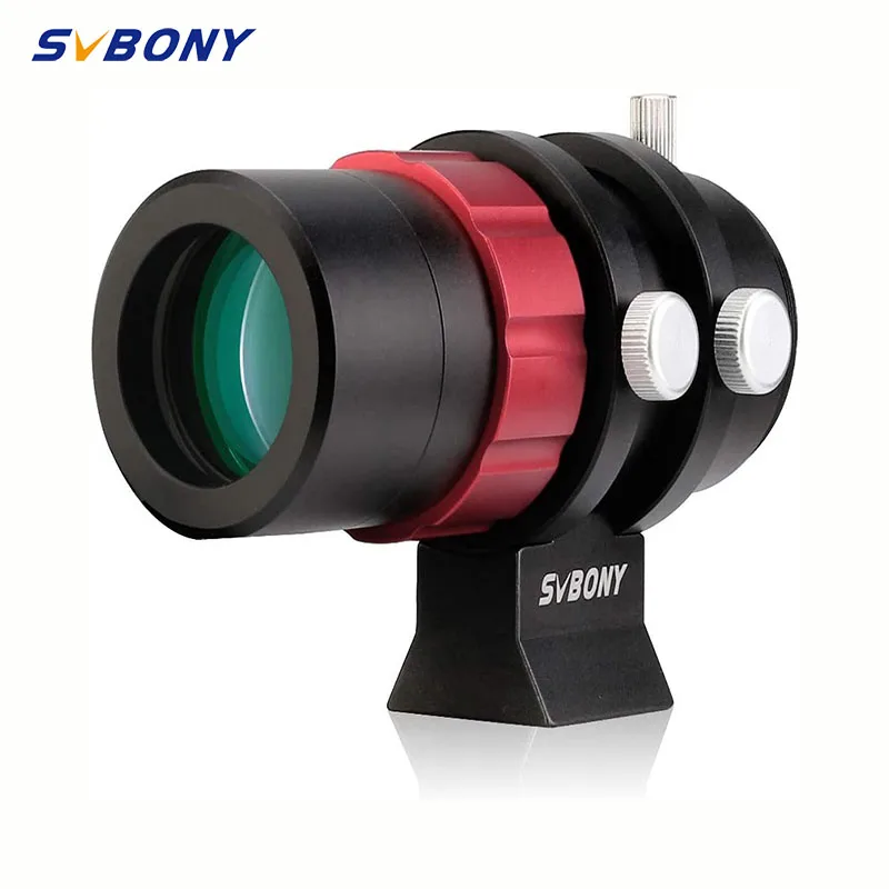 

Svbony SV165 Telescope Finder Scope 30mm Mini Guide Scope F4 120mm With Built in Helical Focuser for Astronomical Cameras