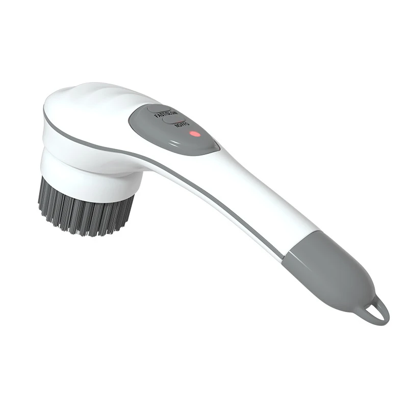 

Щетка для ванной с зарядкой через Usb, 3 насадки, мягкая щетка, многофункциональная ручная электрическая щетка для чистки посуды и кастрюль