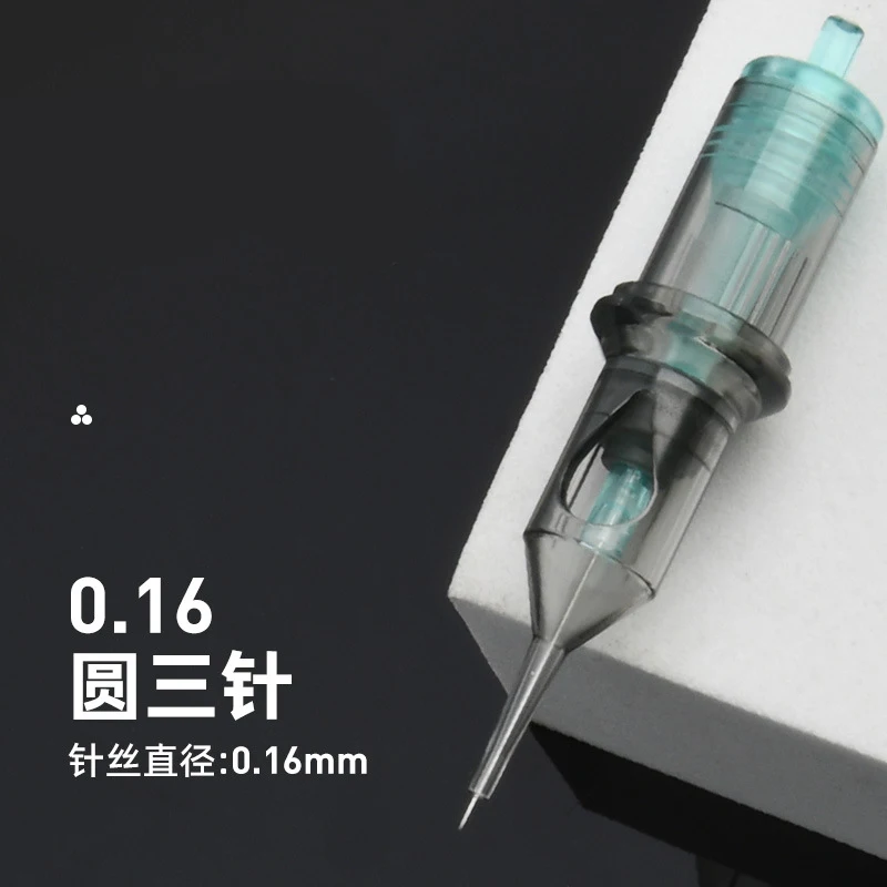 Disposable 10PCS Permanent Makeup Cartridge Tattoo Needles RL RS 7F Sterilized Safety Machines Grips Eyebrow European Lips