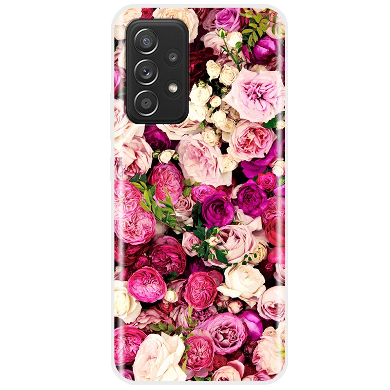 Silicone Soft TPU Case for Samsung Galaxy A52/A52s - Protective Cover Coque s