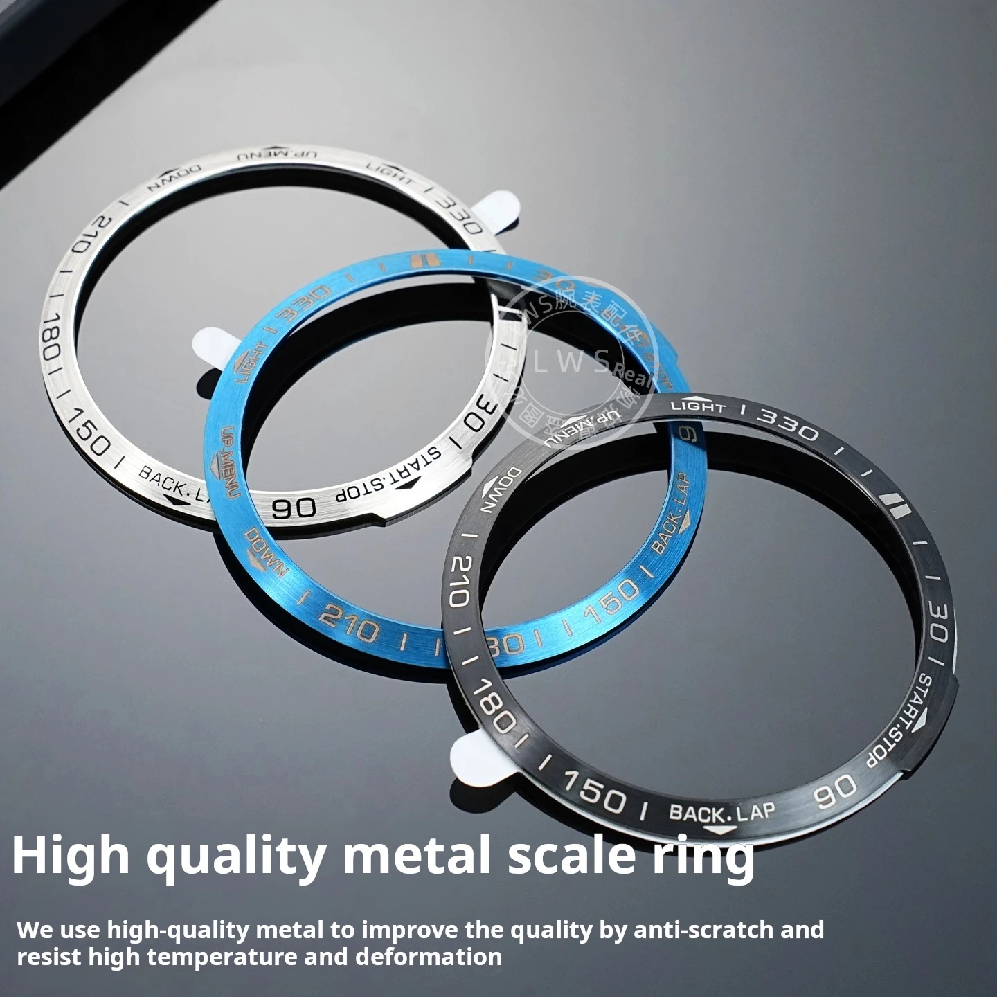 Premium Metal Bezel Steel Case and Bumper Cover Ring