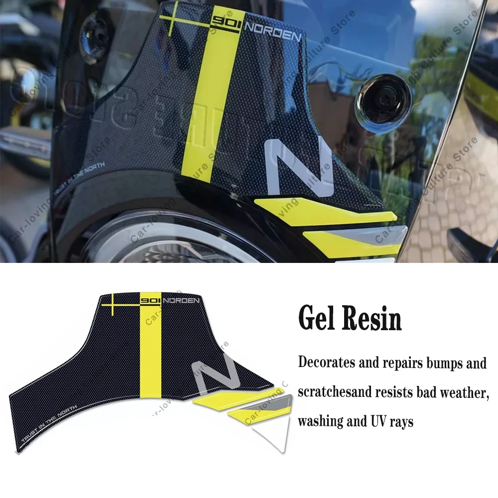 

Для водонепроницаемой мотоциклетной защитной наклейки, обтекатели, 3D наклейки Norden 901 2024