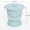 Household Spittoon with Lid Urine Bucket Bottle Portable Thickened Toilet Durable Chamber Pot for Kids Child Use Bedroom Night 5