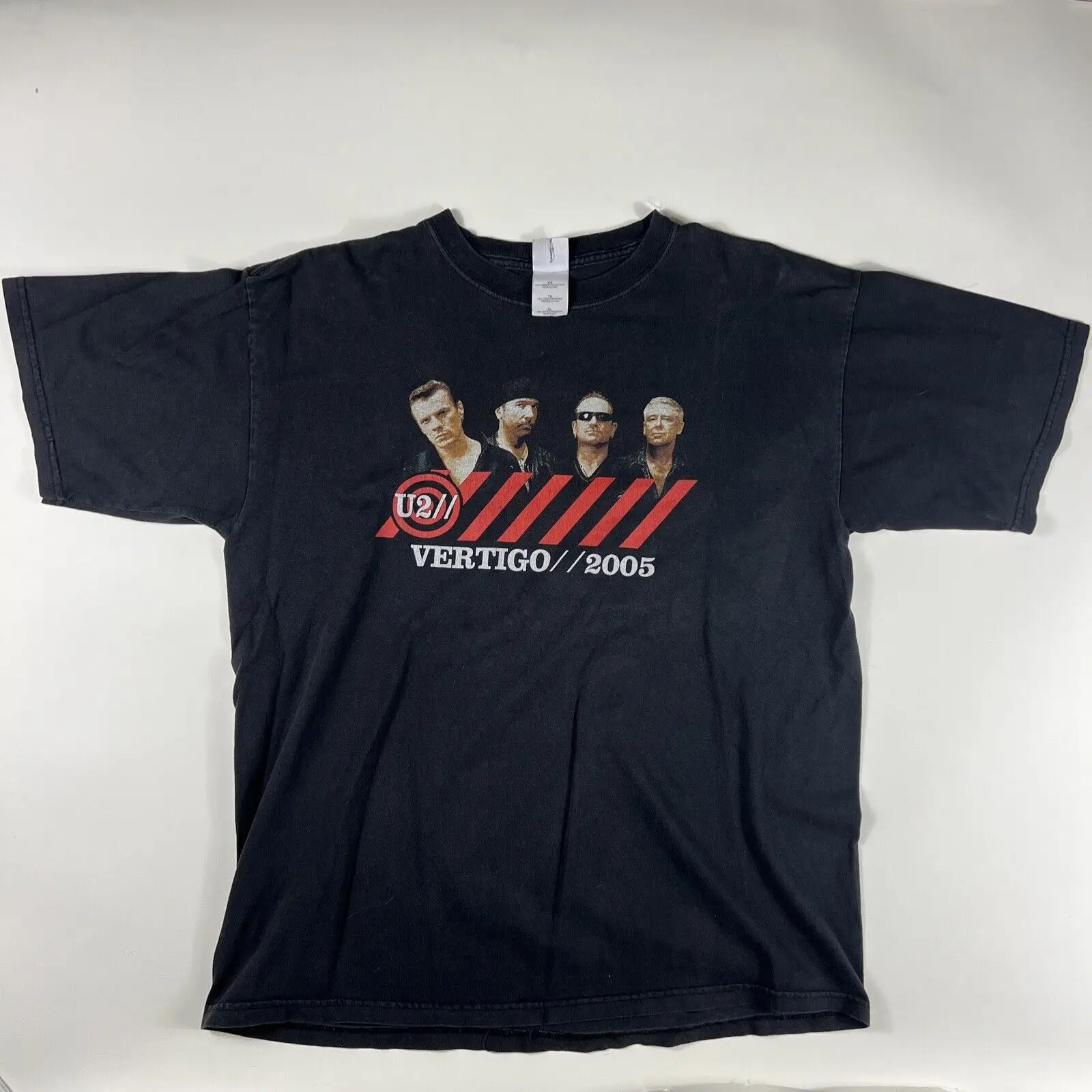 Camicia Vintage 2005 U2 Vertigo Xl