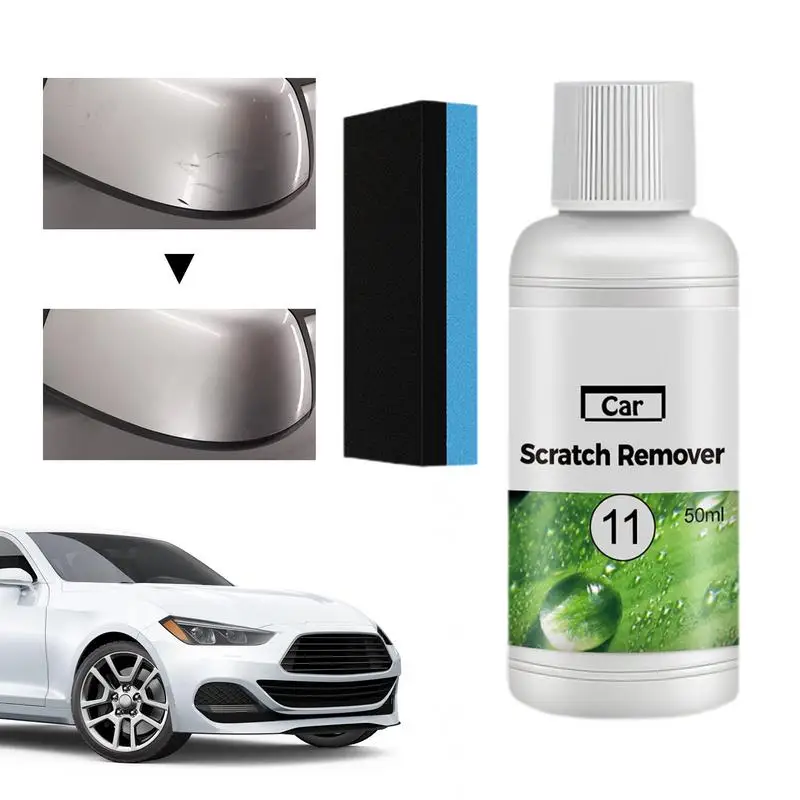 

Scratch Remover Paint Care Tools Anti Scratch Wax Auto Scratch Remover Deep Scratches with Sponage Scratch Remover for Vehicles