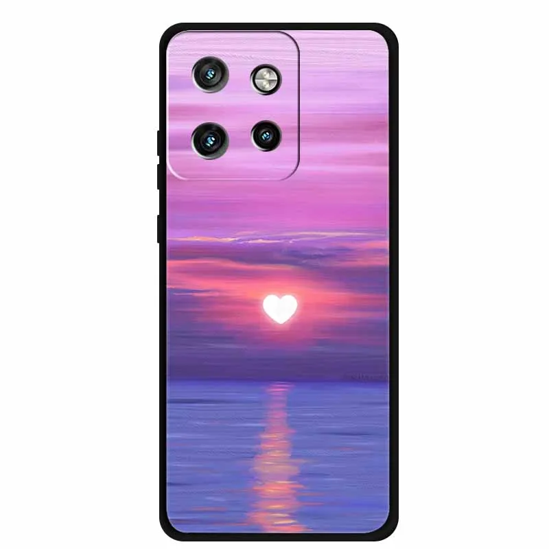Ultra Soft Silicone TPU Protector Phone Case - Colorful Shell Design