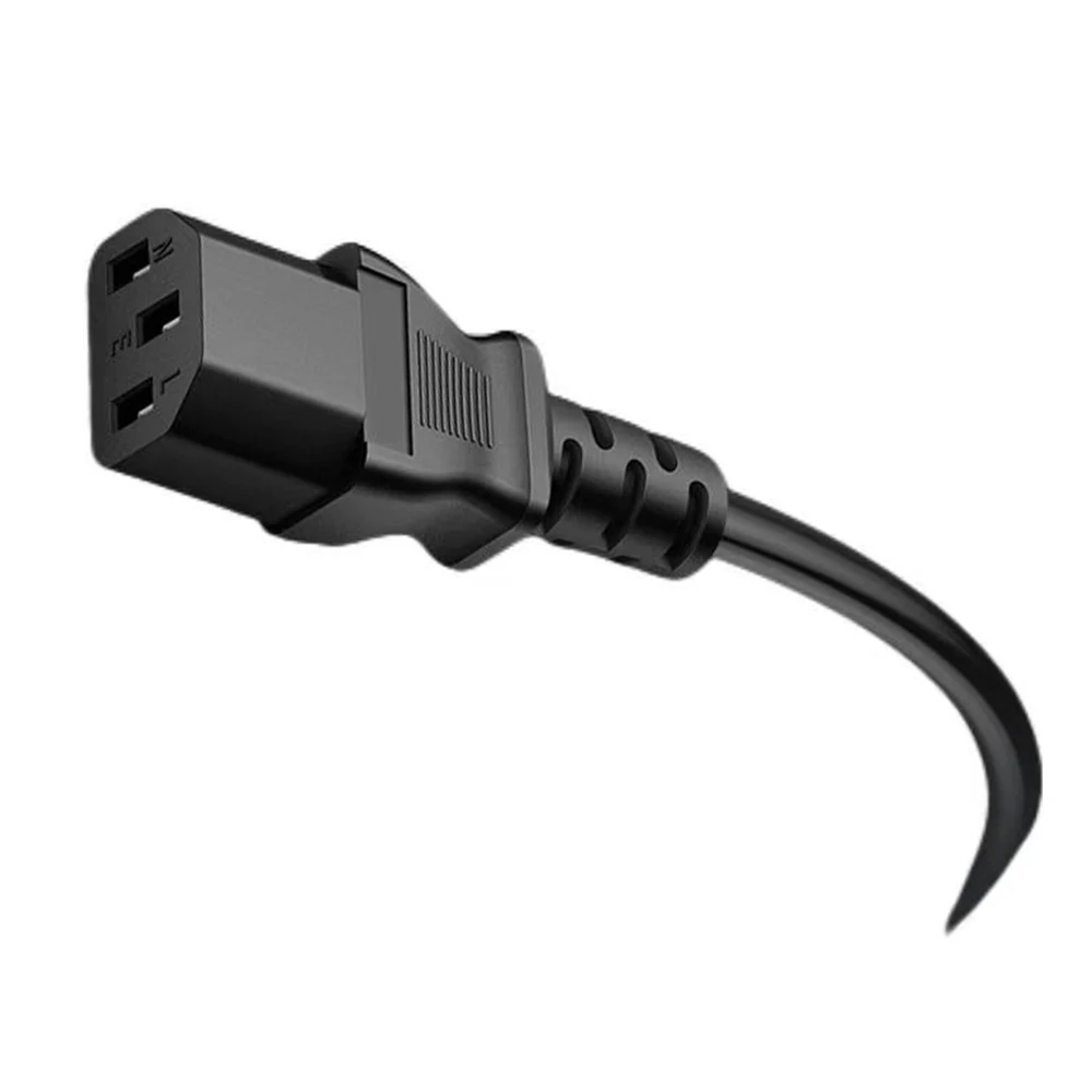 Universal Three-Prong AC Power Charging Cable - Brand New, 1.2M Length