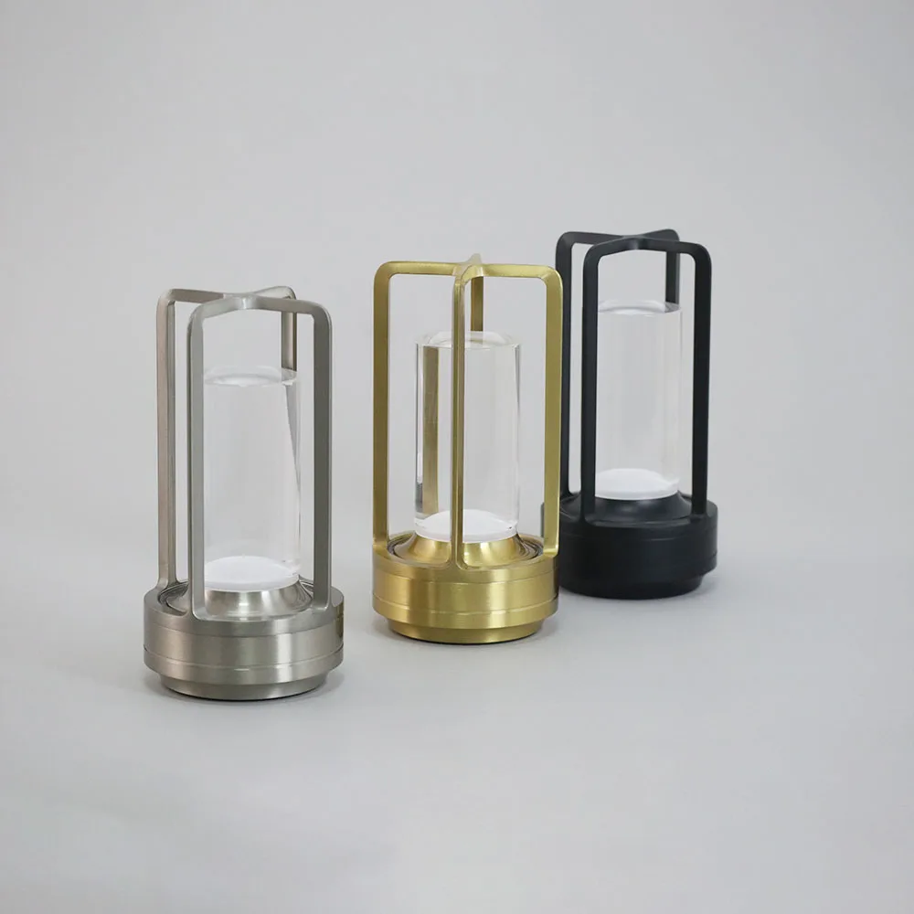 CE&Rohs Aluminum Restaurant Atmosphere Table lamp Bar USB Charging Desk Lamp Waterproof USB Charging Touch Switch Decoration 6