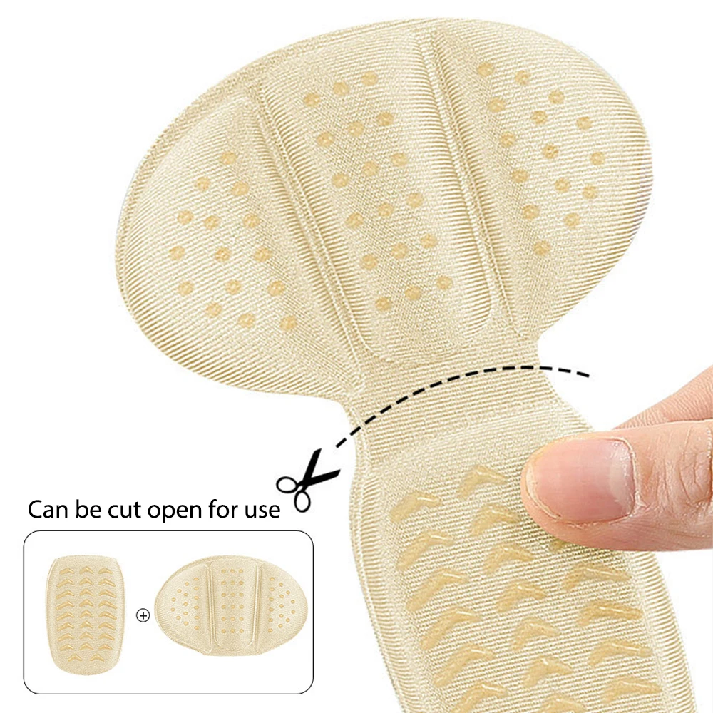 Non Slip Heel Stickers Size Reducer T-Shaped Shoes Insoles Pain Relief Breathable Heel Protection Feet Pads Foot Care Pad shoe insoles,heel patch insole,heel protector,heel protector pads,heel insoles,shoe repair stickers,heel cushion insole,heel cushion protector,heel protector patches,heel grips