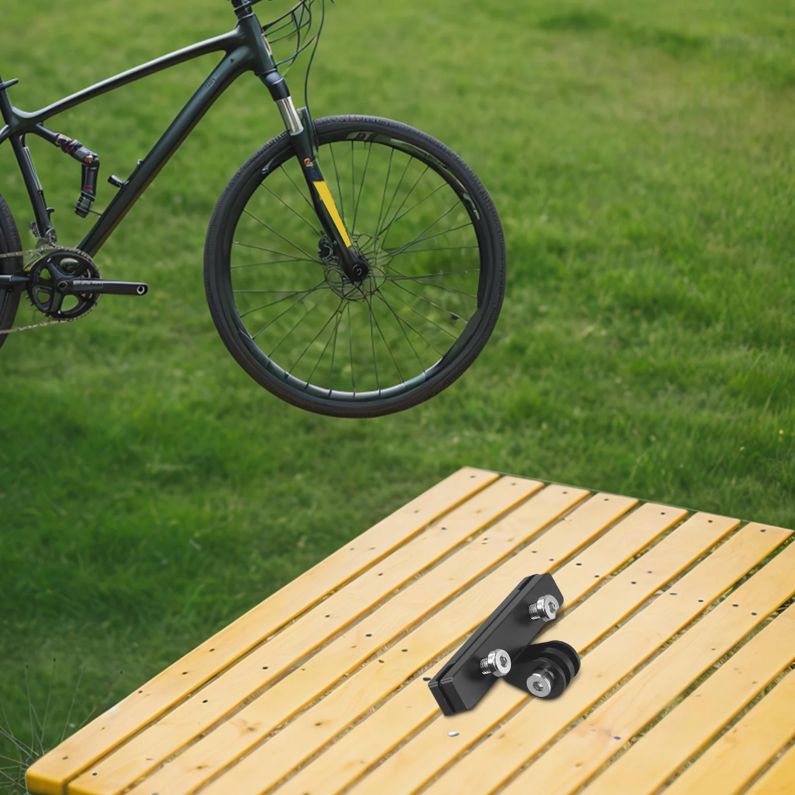 Aluminum Alloy Mount Bracket for Bike Handlebars Compatible with For GOPRO Extra Length for Neat and Convenient Carryings