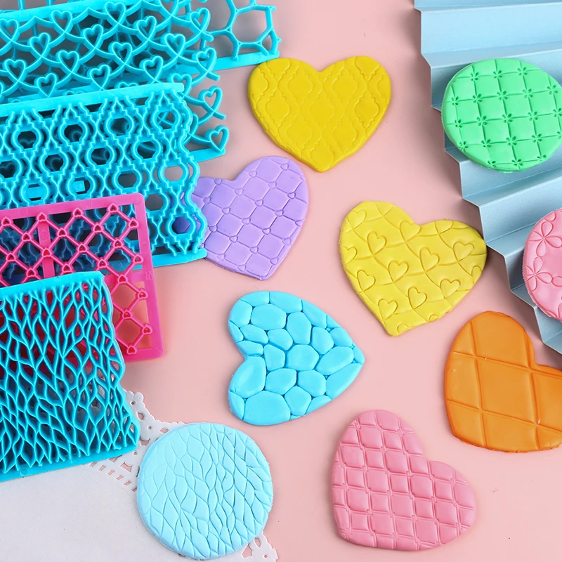 

Cake Fondant Printing Mould Butterfly Lattice Diamond Hollow Cutting Mould Pattern Printing Baking Chocolate Decoration Tools