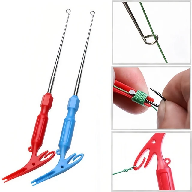 1Pcs Security Extractor Fishing Universal Fly Nail Knot Tying Tools Hook  Remover Quick Loop Tyer Tool - AliExpress