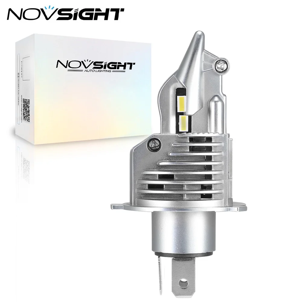 NOVSIGHT H4 LED Motorcycle Headlight Bulb 6000LM 35W Hi/Lo Conversion