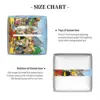 Custom Anime Asterix And Obelix Facial Tissue Box Cover Square Anime Cartoon Getafix PU Leather Tissue Box Holder for Car Office 4