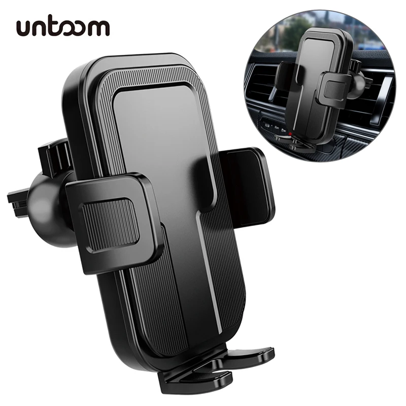 

Universal Air Vent Car Phone Holder Car Air Outlets Cellphone Mount for iPhone Samsung Huawei No Magnetic Car Phone GPS Bracket