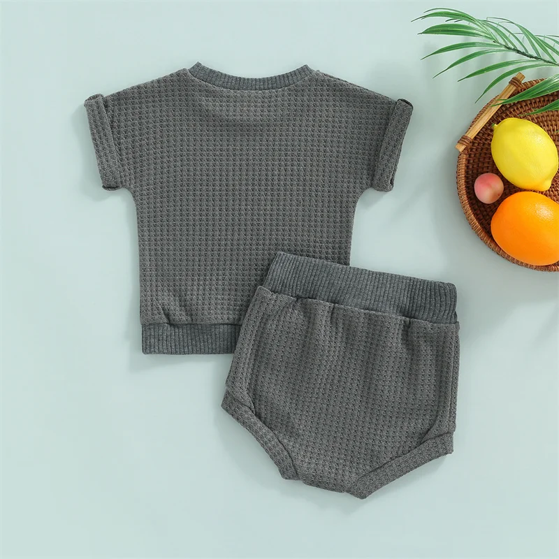 Baby Girls Boys 2 Pieces Outfits ָ ÷     ž + ༺ִ 㸮 ݹ  Ʈ