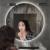 60cm Round Mirror 3 Color Adjustable Intelligent Human Body Sensing Led Bathroom Mirror With Bluetooth Speaker Hotel Decoration #3