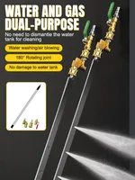 40/60cm Car Radiator Cleaning Tool Water Tank Condenser Car Radiator Water Gun Free Cleaning Tool 1