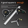 3 In 1 300mm Adjustable Measuring Ruler Multi Combination Square Angle Finder Protractor Tools 3 In 1 300mm Adjustable Measuring 2
