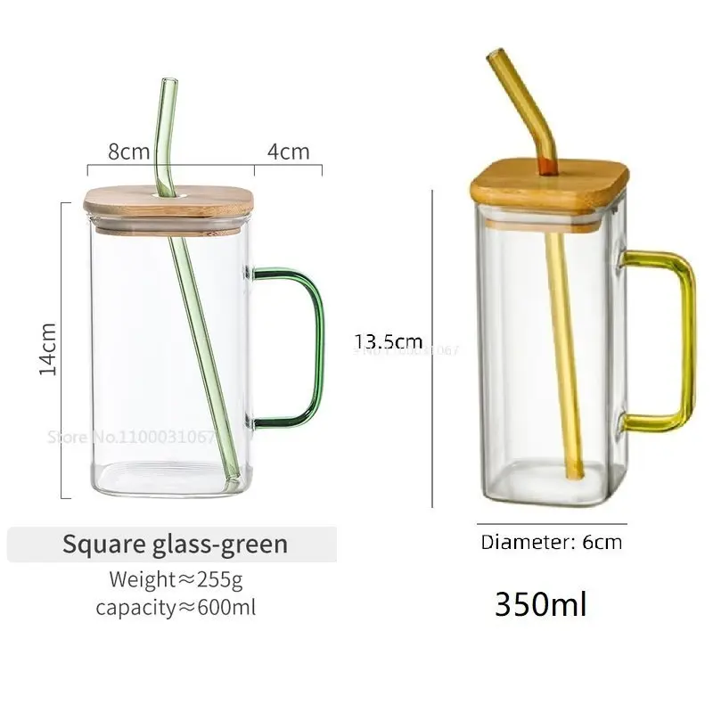 Net red cafe glass cold drink cup ice coffee cup coke cup milk cup  heat-resistant explosion-proof - AliExpress