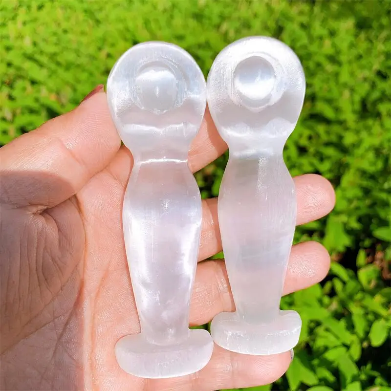 

Фигурка из натурального селенита, 11 см, 1 шт.