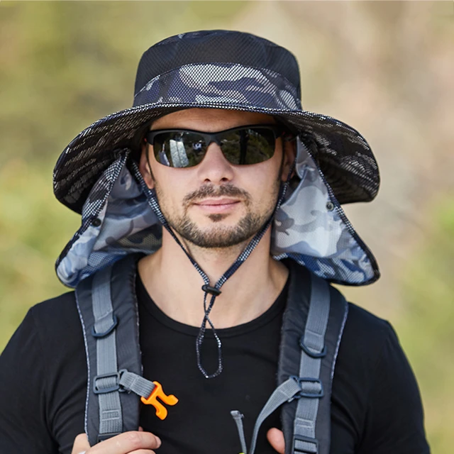 Fisherman Hat Outdoor Waterproof Sun Hat Mountaineering Cap